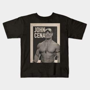 John Cena Vintage Kids T-Shirt